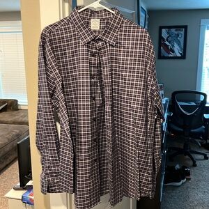Men’s Brooks Brothers L/S Button Up Dress Shirt, SZ:XXL